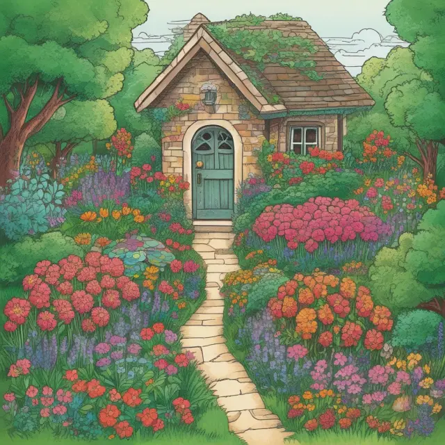 Vibrant garden filled with tax benefits - deductions, credits, exemptions, and shelters.