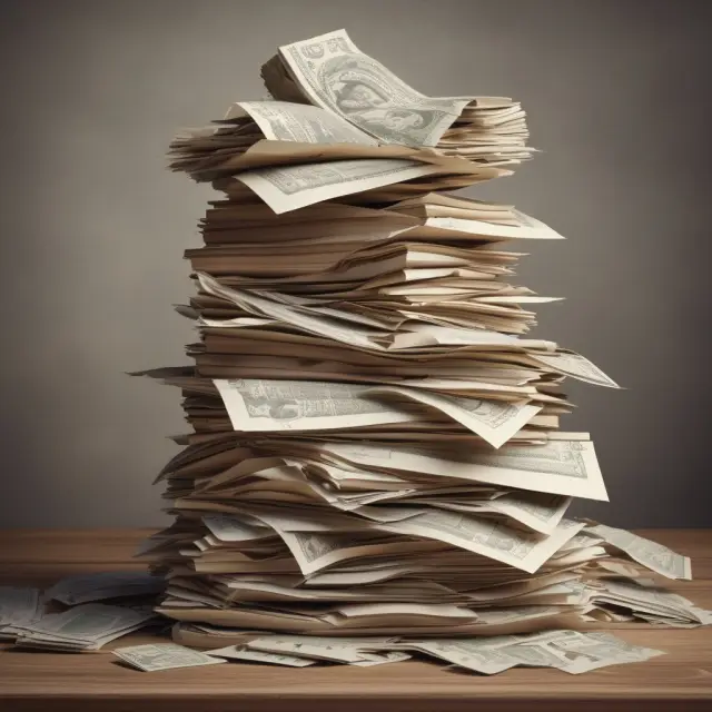 An image of mortgage and student loan documents stacked on a scale representing the balance of eligible interest deductions.