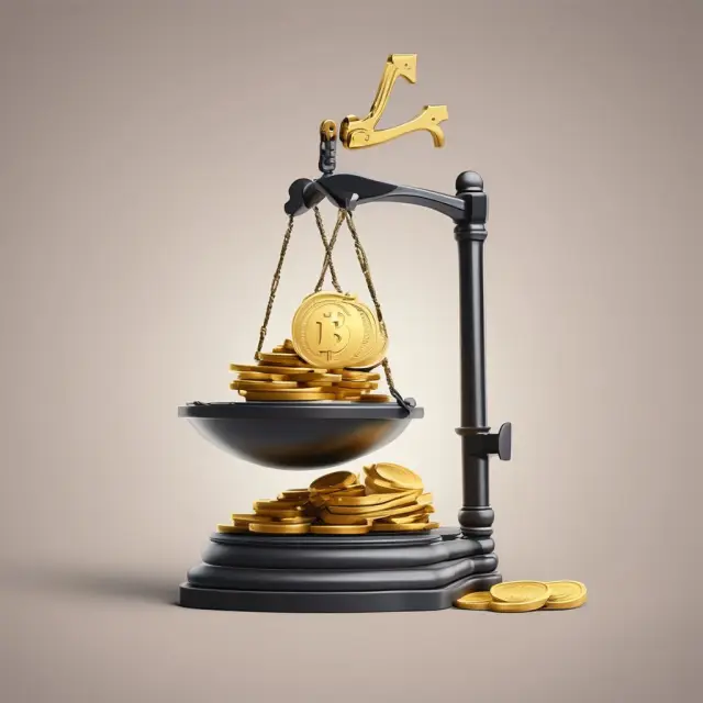 Golden coin symbolizes tax credit