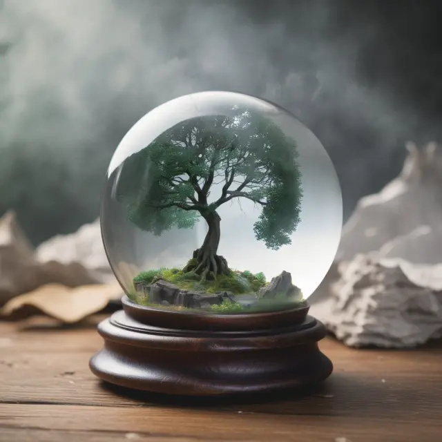 A crystal ball uncovers the mysteries of tax liens and tax deeds, illustrating the FAQ process