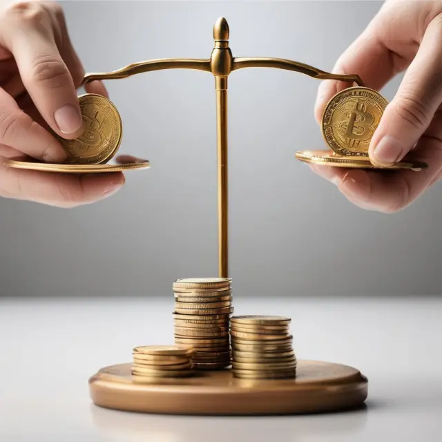 Golden coins illustrate RRSP (RR) and TFSA (TF) in a balance, emphasizing comparison between two tax-advantaged Canadian savings vehicles.
