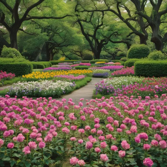 Tax-free municipal bonds growing amidst a colorful, thriving garden, illustrating their stabilizing role in investment portfolios