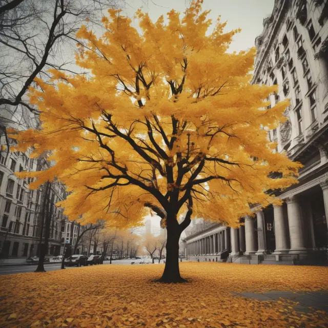 Institutional investor portfolio with tax free municipal bonds, depicted as a flourishing tree with golden leaves symbolizing higher after-tax returns and diversification benefits