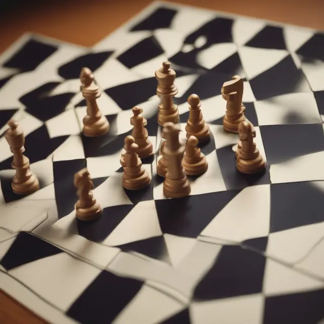 Retailers and neighboring jurisdictions clash in a game of chess, representing the criticisms of tax holidays