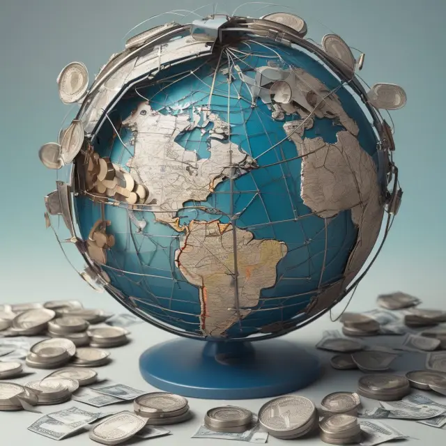 A globe depicts various countries and their unique Tax Identification Numbers (TINs), symbolizing international financial transactions.
