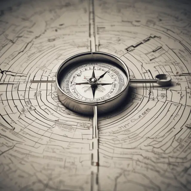 Compass symbolically guiding through federal, state, and local tax systems