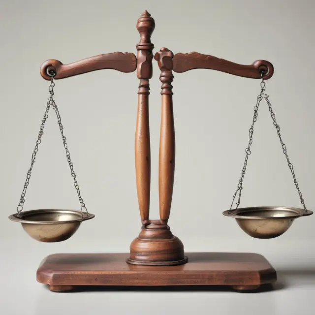 A balancing scale represents calculating taxable income by comparing Adjusted Gross Income with standard and itemized deductions.