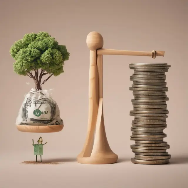 Visualizing the decision between tax-deferred vehicles and taxable income for retirement savings with a seesaw metaphor
