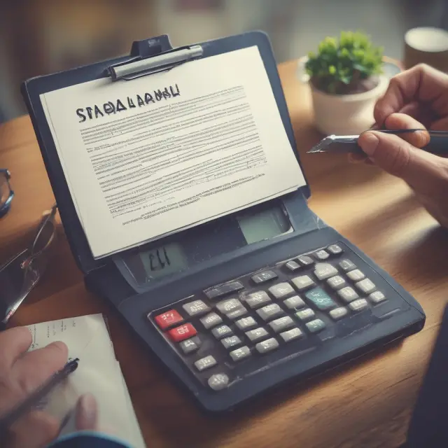 An investor examines their tax-exempt interest report, considering its influence on Adjusted Gross Income (AGI) and Social Security benefits.