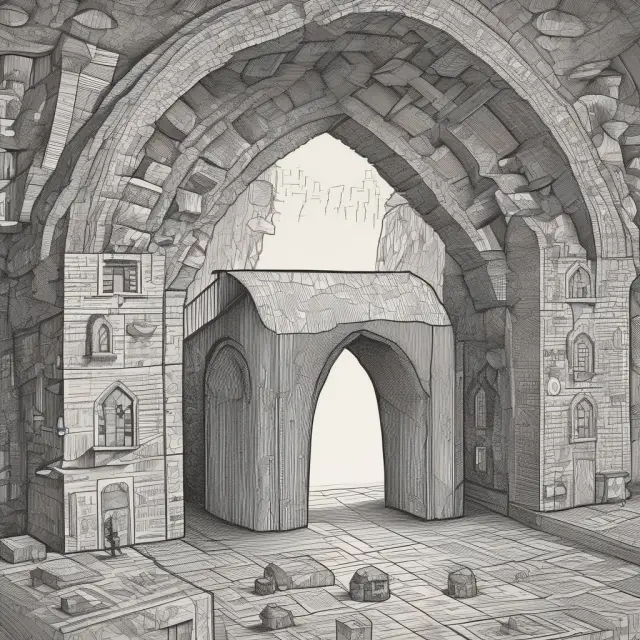 An image of taxes hiding amidst a sea of investments, symbolizing the concept of tax shelters