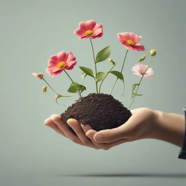 An array of vibrant flowers representing different tax shelter strategies thriving from the nutrients of tax deductions, while bees symbolizing tax credits flit between them, enhancing savings.
