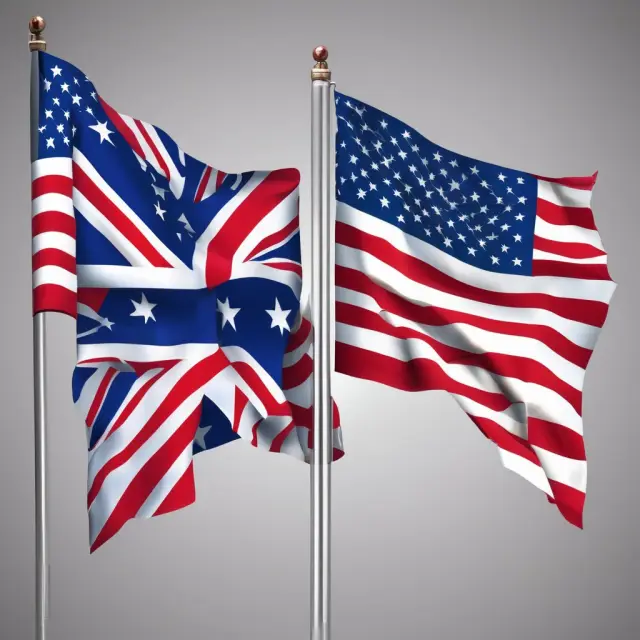 Flags of two countries merging, representing tax treaties preventing double taxation