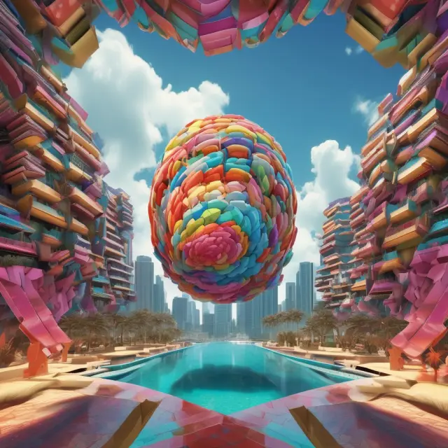 Interchangeable TBA mortgage pools in a captivating kaleidoscope, illustrating increased liquidity and flexibility in the MBS market.