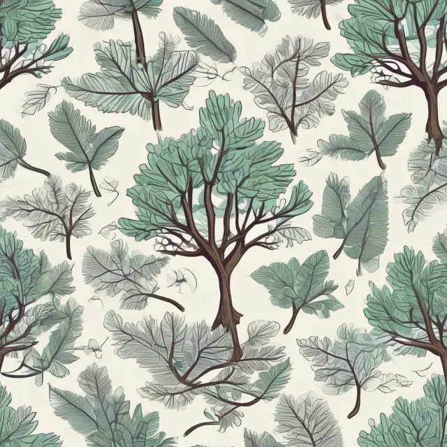 Evergreen tree representing continuous learning, shedding old tech skills and growing new ones