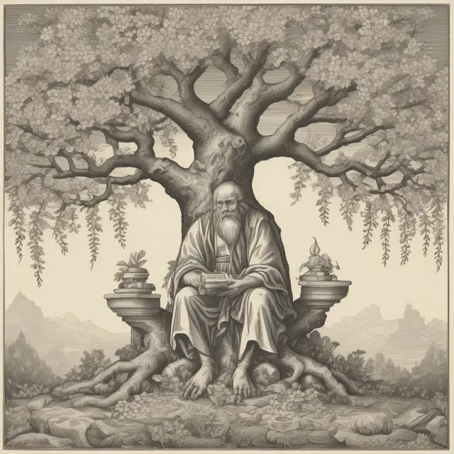 Scholar at a flourishing 