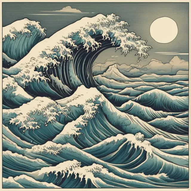 An institutional investor rides a wave of market trends generated by technical indicators