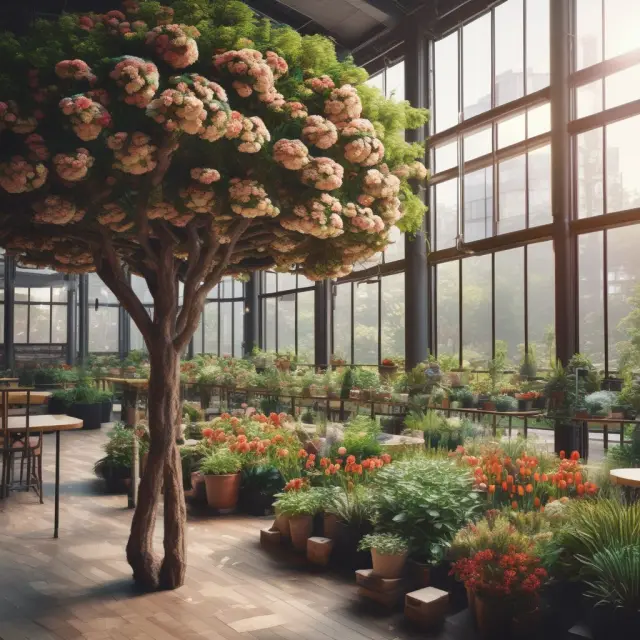 Image of tech companies represented as a garden, symbolizing their role in cultivating business growth.