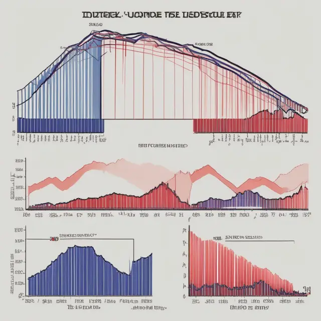 Visualizing the TED spread as a bridge connecting the Treasury yield and LIBOR, symbolizing investors