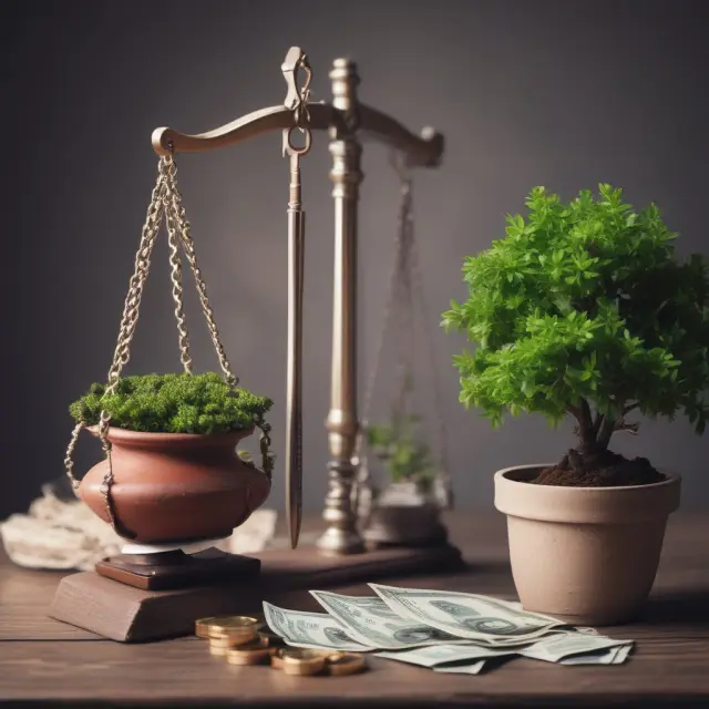 Scale representing non-monetary assets like PPE and intangibles being weighed by fluctuating exchange rates under the temporal method