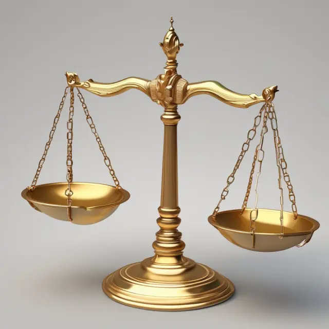 A golden scale balanced between a cash offer (tender) and a non-cash offer (exchange), symbolizing the comparison between tender offers and exchange offers in securities acquisitions