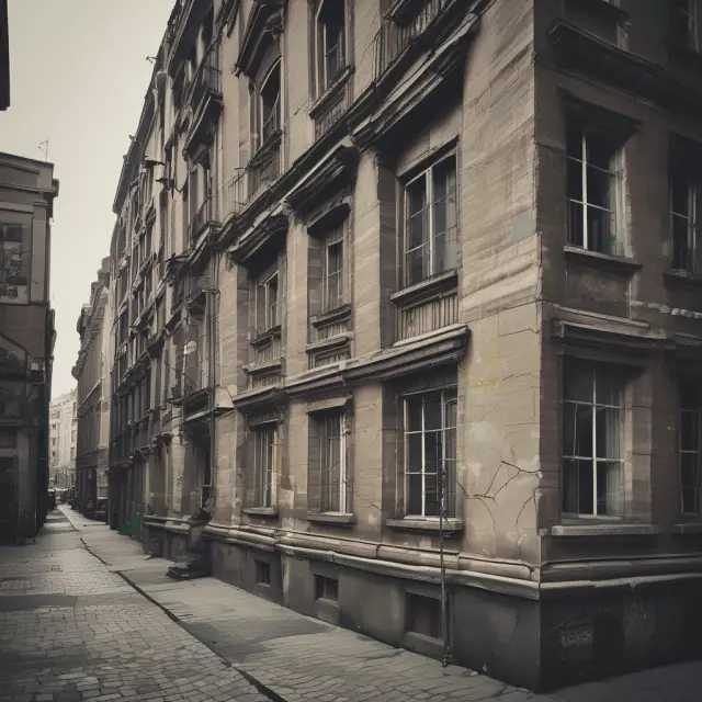 Old building illustrating ageing process with market trends impacting rental income