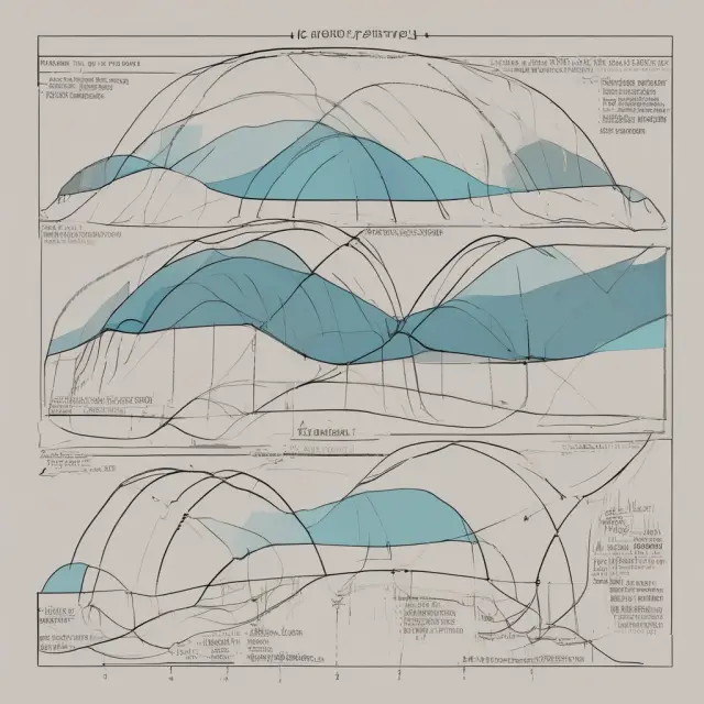 Visualization of a dynamic yield curve transitioning between normal, inverted, and flat shapes