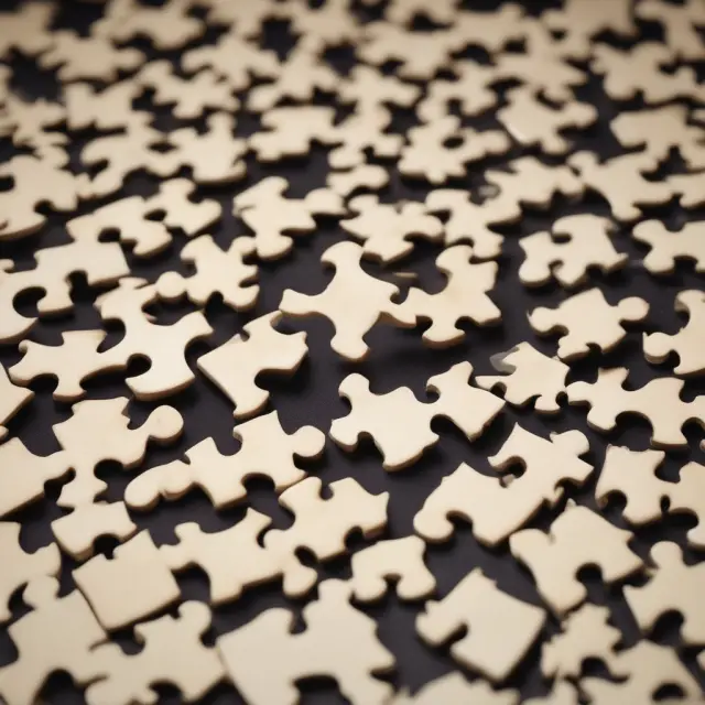 Metaphorical image of legal puzzle pieces forming a testamentary trust structure, symbolizing the necessary components and considerations for its creation