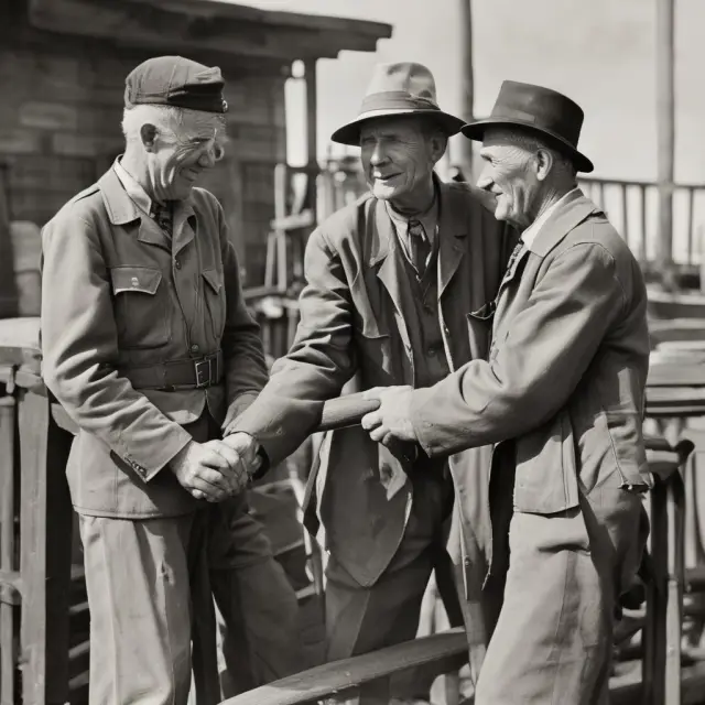 Members of the Greatest Generation collaborating to create a stable and resilient financial foundation for future generations.
