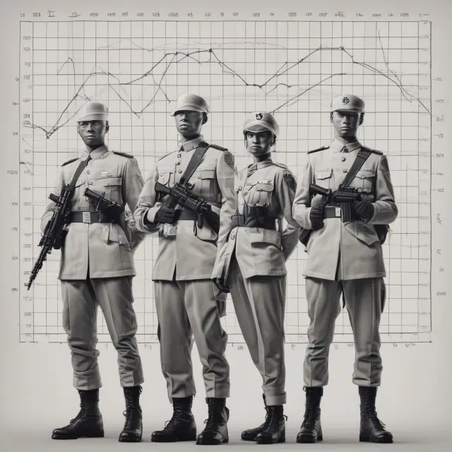 Visualizing the three white soldiers pattern within a financial chart, symbolizing a bullish reversal