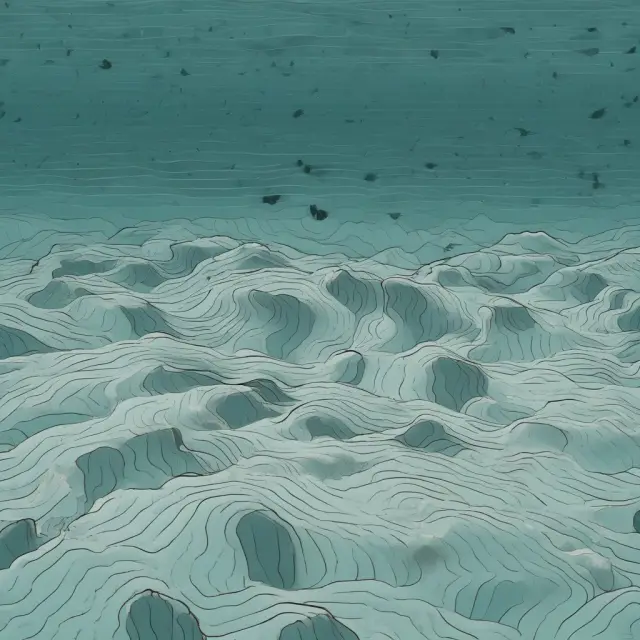 Metaphorical depiction of tick size impacting market liquidity