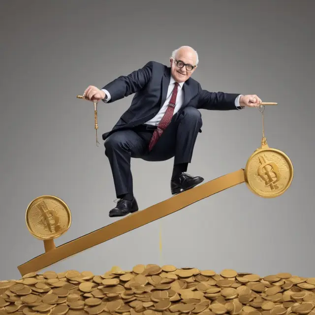 Central Bank Governor managing inflation with interest rates while maintaining economic growth