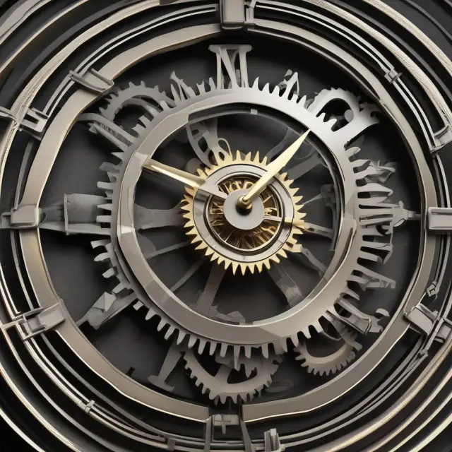 Clock face displaying various time in force orders: day orders, GTC, FOK, IOC, DTC, and MOO.