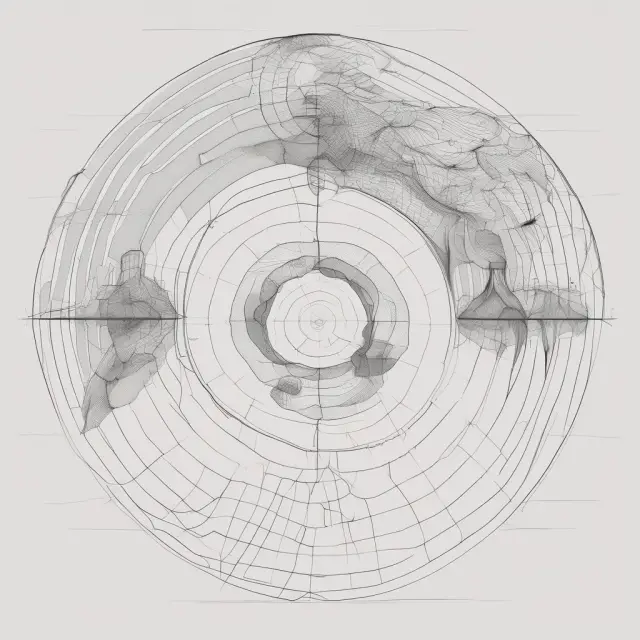 Yin-yang diagram illustrating cross-sectional and time series analysis, representing the interplay of current and historical stock research