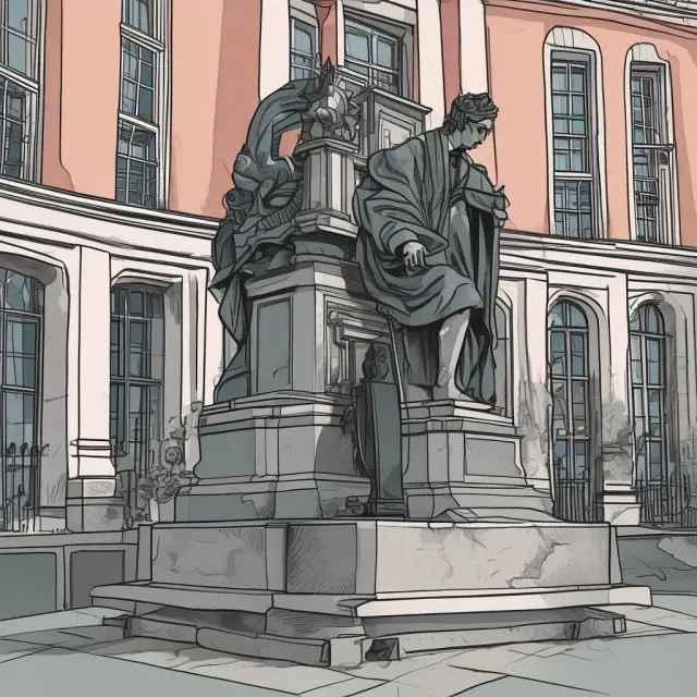 A group of regulatory bodies, symbolized by statuesque sentinels, shielding the global economy from financial storms.