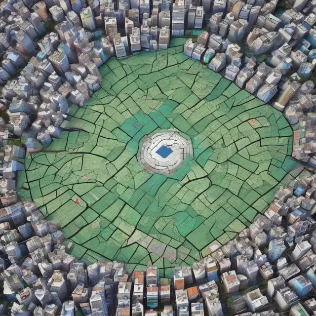 Vibrant map depicting interconnected puzzle pieces representing the TOPIX Core 30 Index