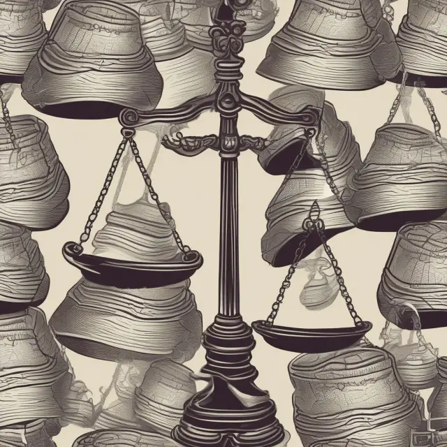 An image of scales tipping towards justice, symbolizing the need for balance in the tort system through tort reform