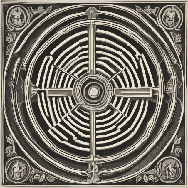 A lender holding a compass, leading borrowers towards the optimal total debt service ratios for mortgages, car loans, and student loans