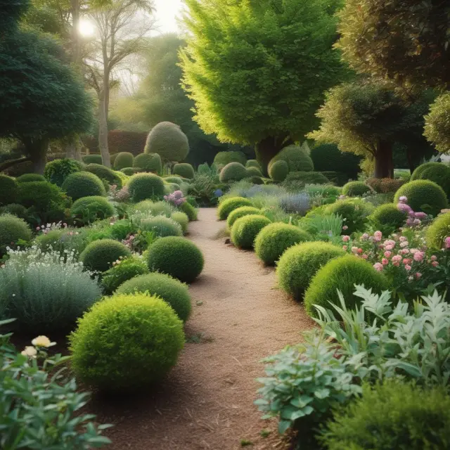 Garden thriving with dividends (income) and capital gains (price appreciation), symbolizing the importance of total return in long-term investments