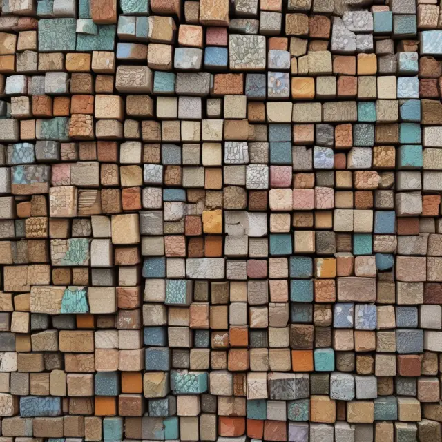 An enigmatic figure representing a tracker fund constructing an intricate puzzle, with various market indices as pieces for diverse investor portfolios