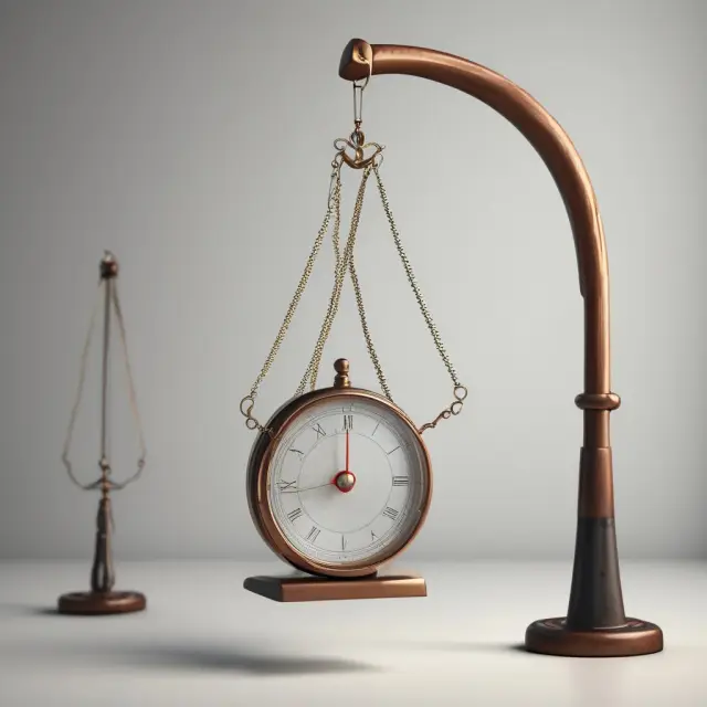 Dual pendulums representing fund performance and benchmark balanced in harmony – FAQs on Tracking Error