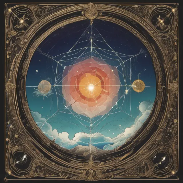 An alchemist conjures trade signals by blending technical patterns, moving averages, sentiment extremes, cycles, interest rates, and valuation metrics into a magical crystal ball.