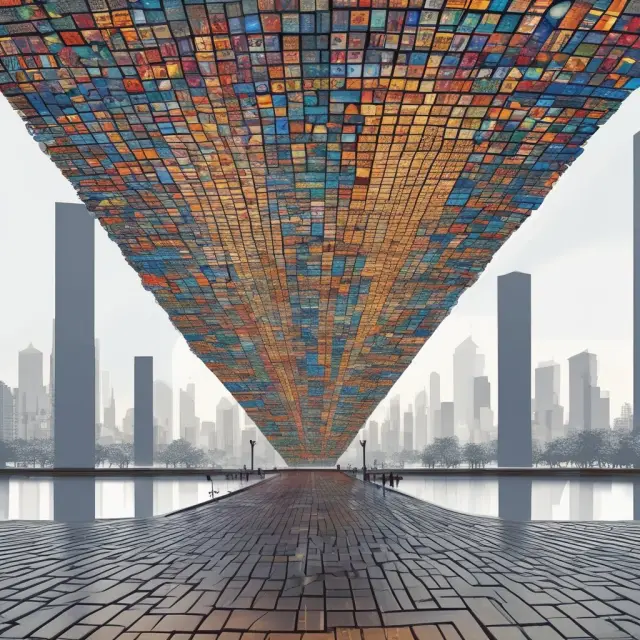 A mosaic depicting regulatory bodies like BCBS, FATF, ICC, and WTO shaping a secure trade finance landscape.