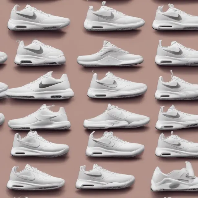 A Nike Swoosh logo ascending against a backdrop of competing brand logos - illustrating the power and protection of trademarks for business success