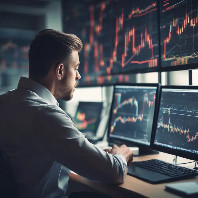 A wise position trader evaluating extended stock trends while considering market risks