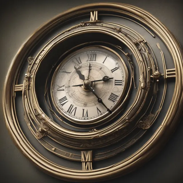 Image shows a clock with overlapping bond and stock market hours, demonstrating their differences.