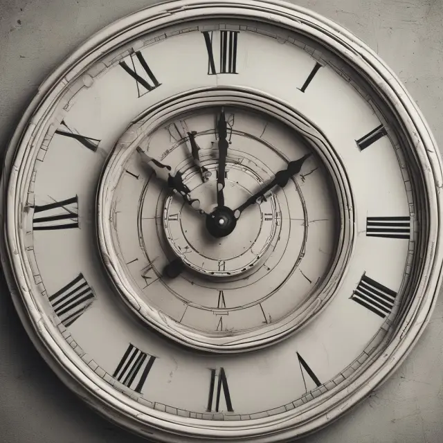 Image of a clock showing futures markets