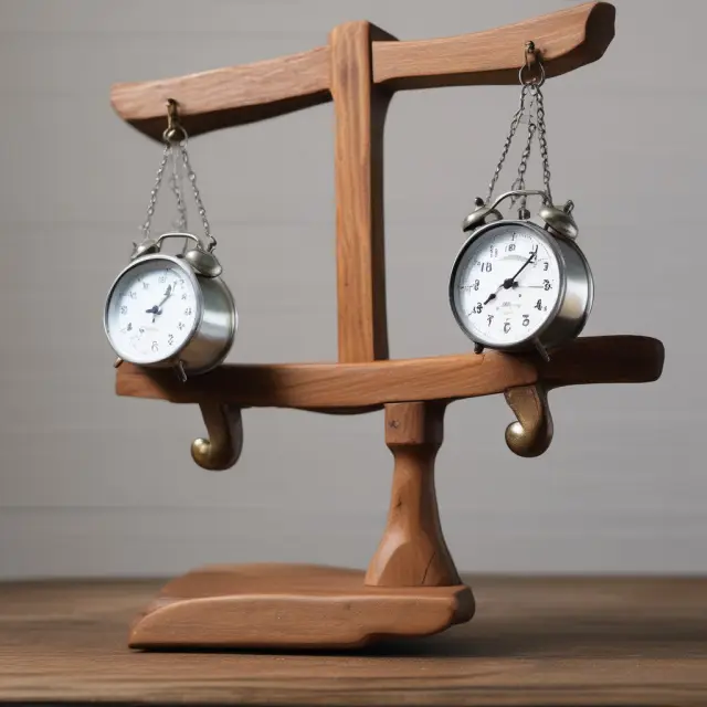 Merchant balancing interchange rates and wholesale fees on a scale, representing the importance of managing costs for profitable business operations