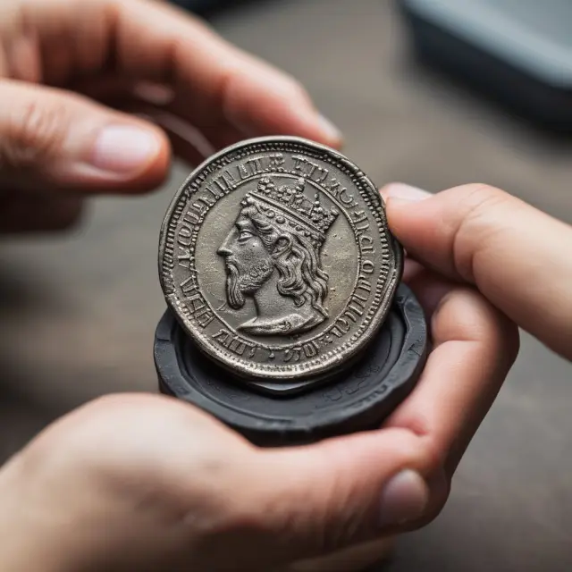 A traditional coin morphing into contactless payment symbol, showcasing the evolution of per-transaction fees
