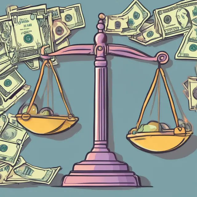 Two sets of scales representing Accrual and Cash Accounting methods with revenues and expenses shifting balance.