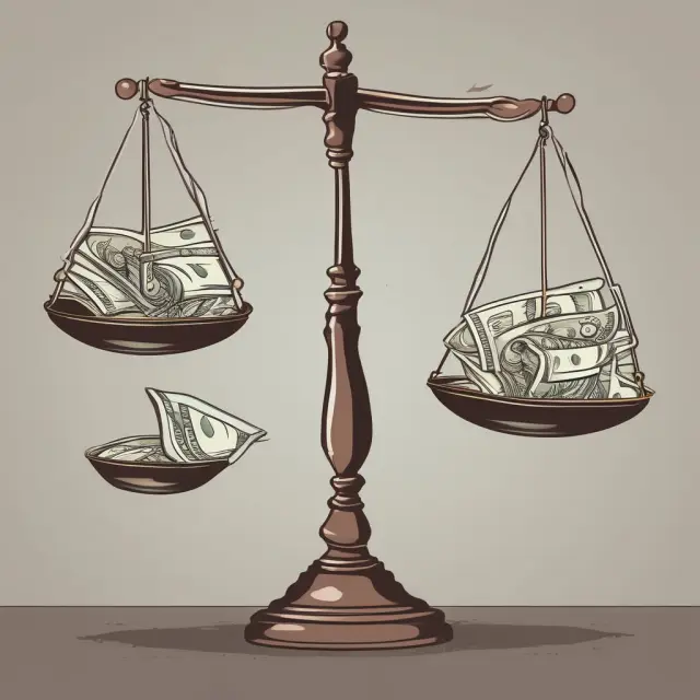 Two hands on scales balance transactions using both accrual and cash accounting methods